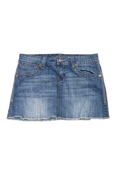 #153 Hydraulic Skirt Blue | c. 203 | Size 10