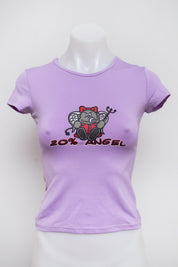 #80 T-shirt Purple | c. 193 | Size 8