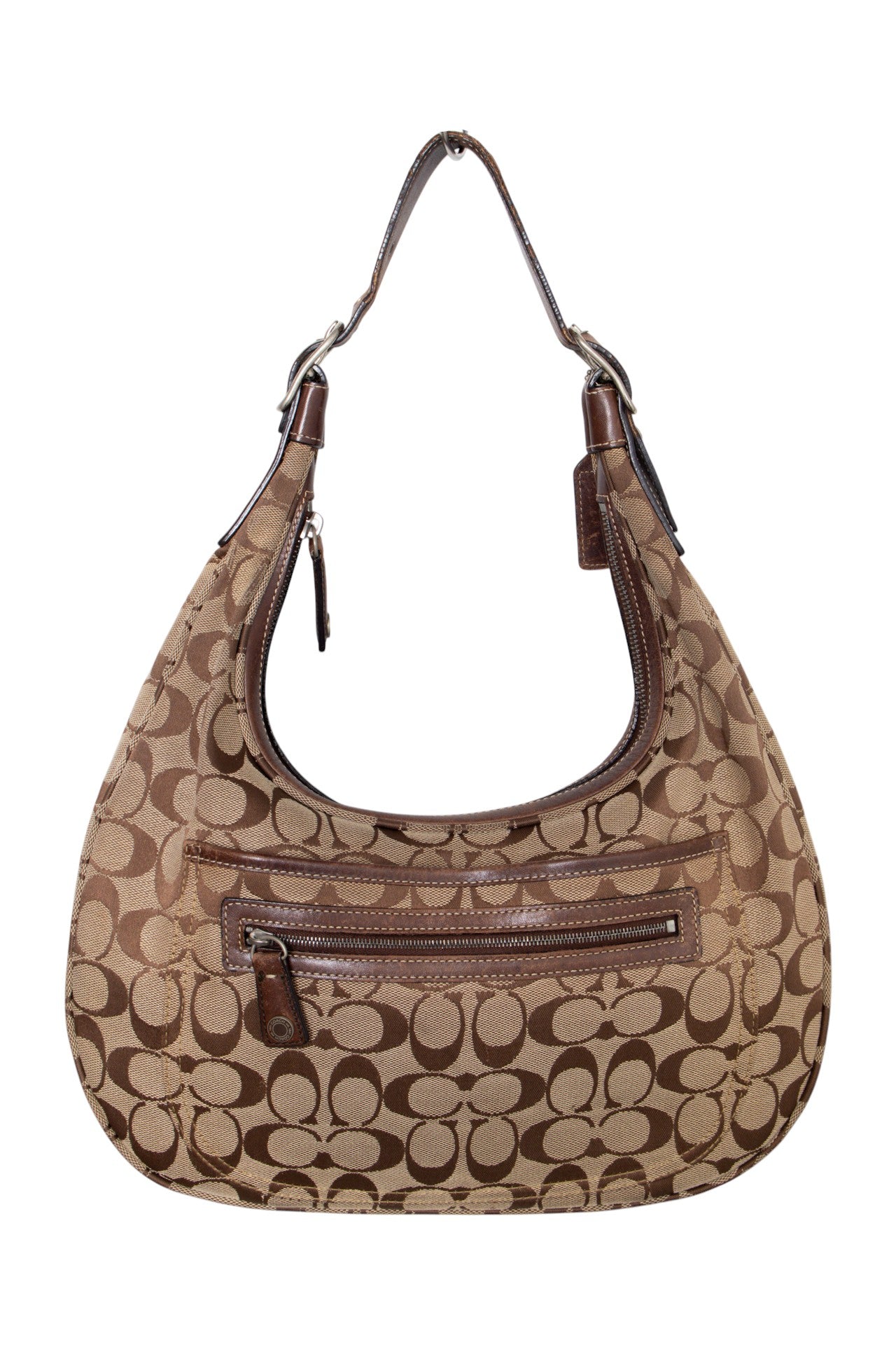#160 Coach Shoulder Bag Beige | c. 183 | Size