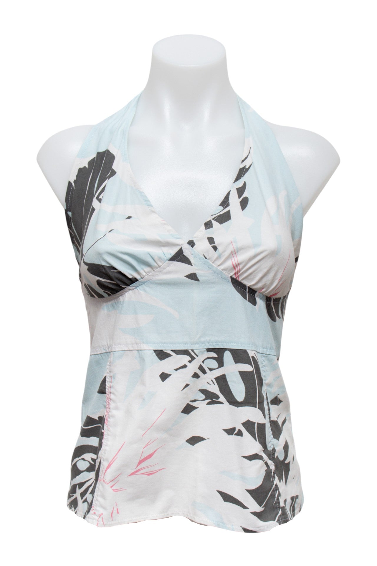 #81 Halter Top White | c. 191 | Size 8