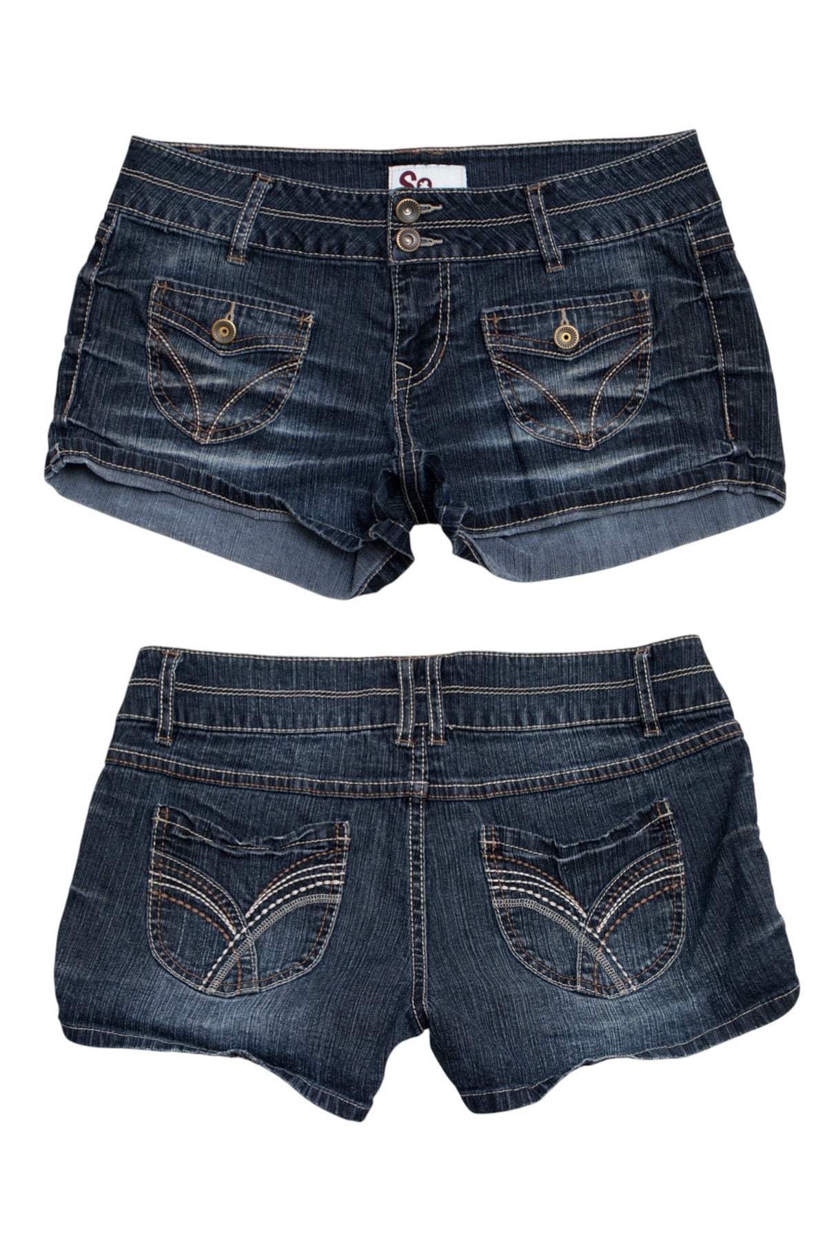 #190 So Booty Short Blue | c. 209 | Size 8