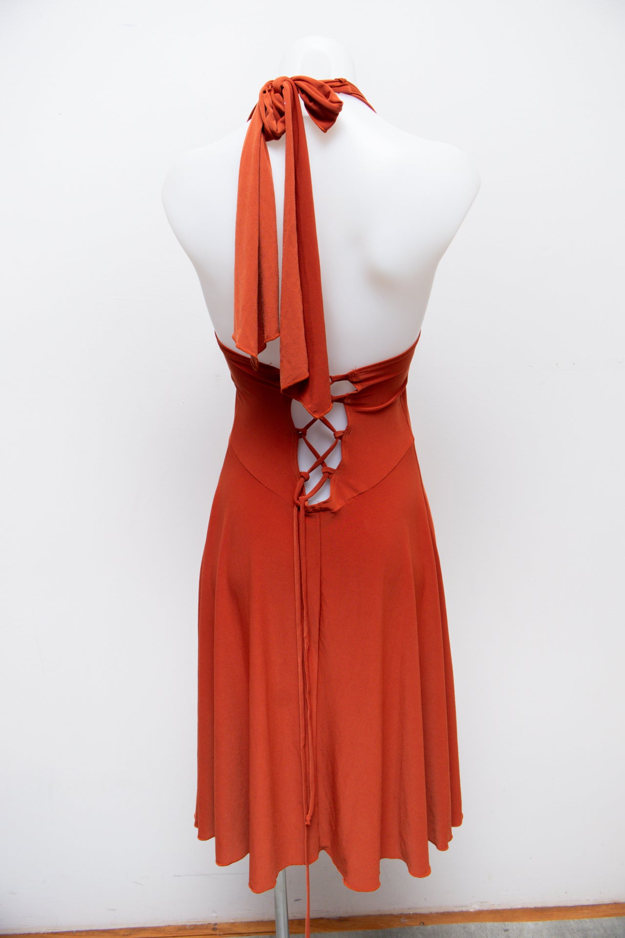 #132 Venus Halter Top Red | c. 192 | Size 8