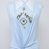 #086 Cami Top Blue | c. 200 | Size 10