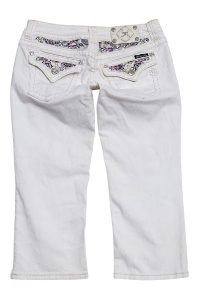 #136 Miss Me Pants White | c. 200 | Size 8