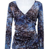 #070 Karen Kane T-shirt Blue | c. 200 | Size 10/12