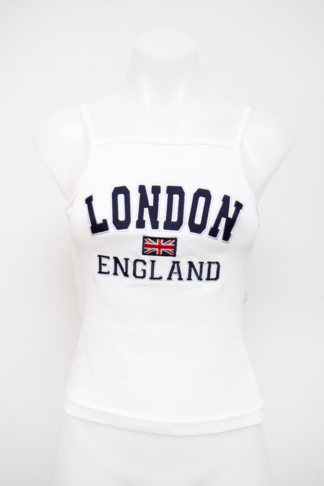 #56 Sports Club Cami Top White | c. 196 | Size 6