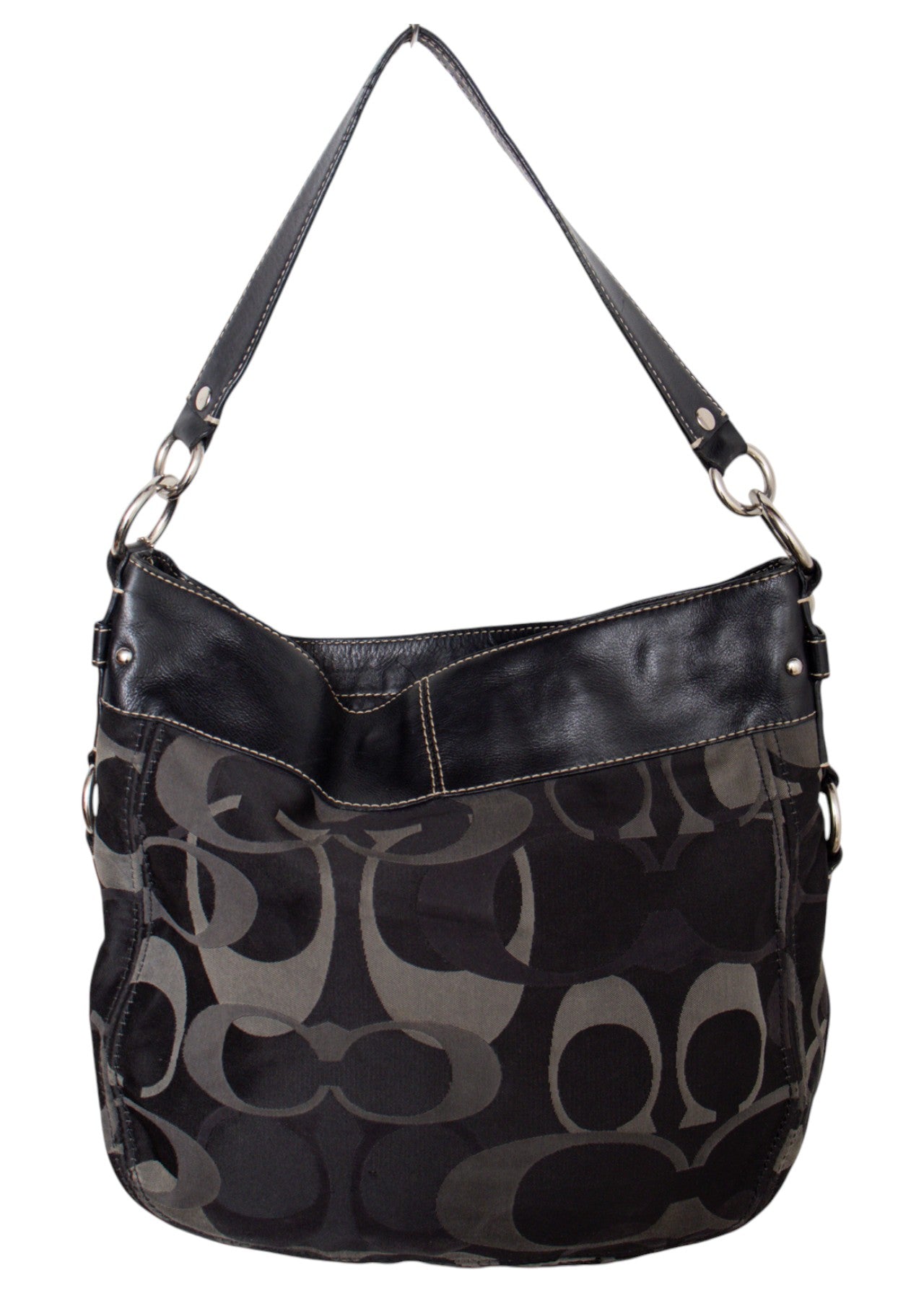#199 Coach Bag Black | c. 211 | Size