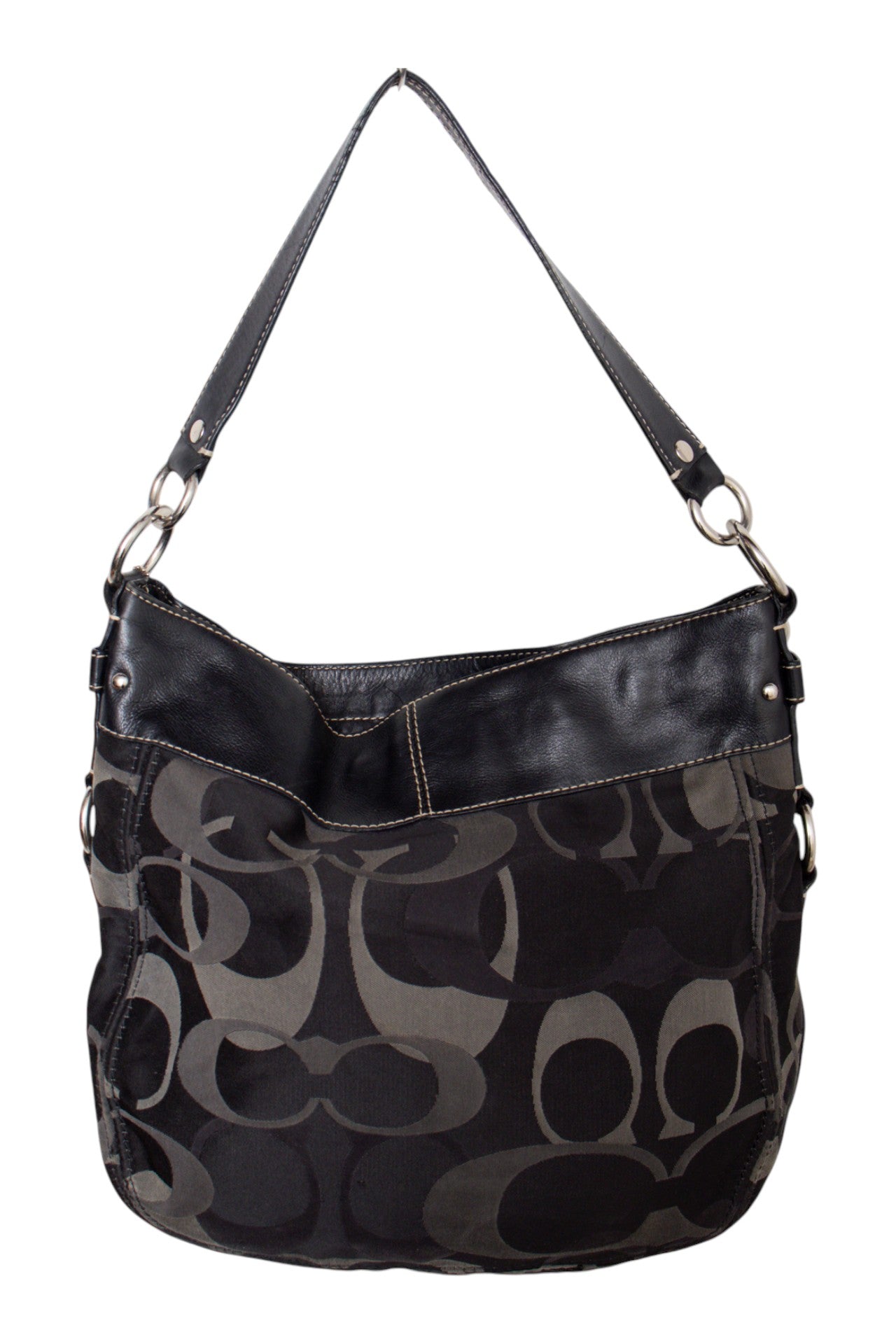 #199 Coach Bag Black | c. 211 | Size