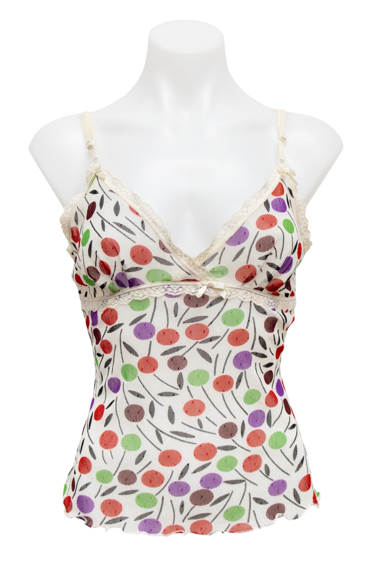 #107 Camisole Top White | c. | Size 8