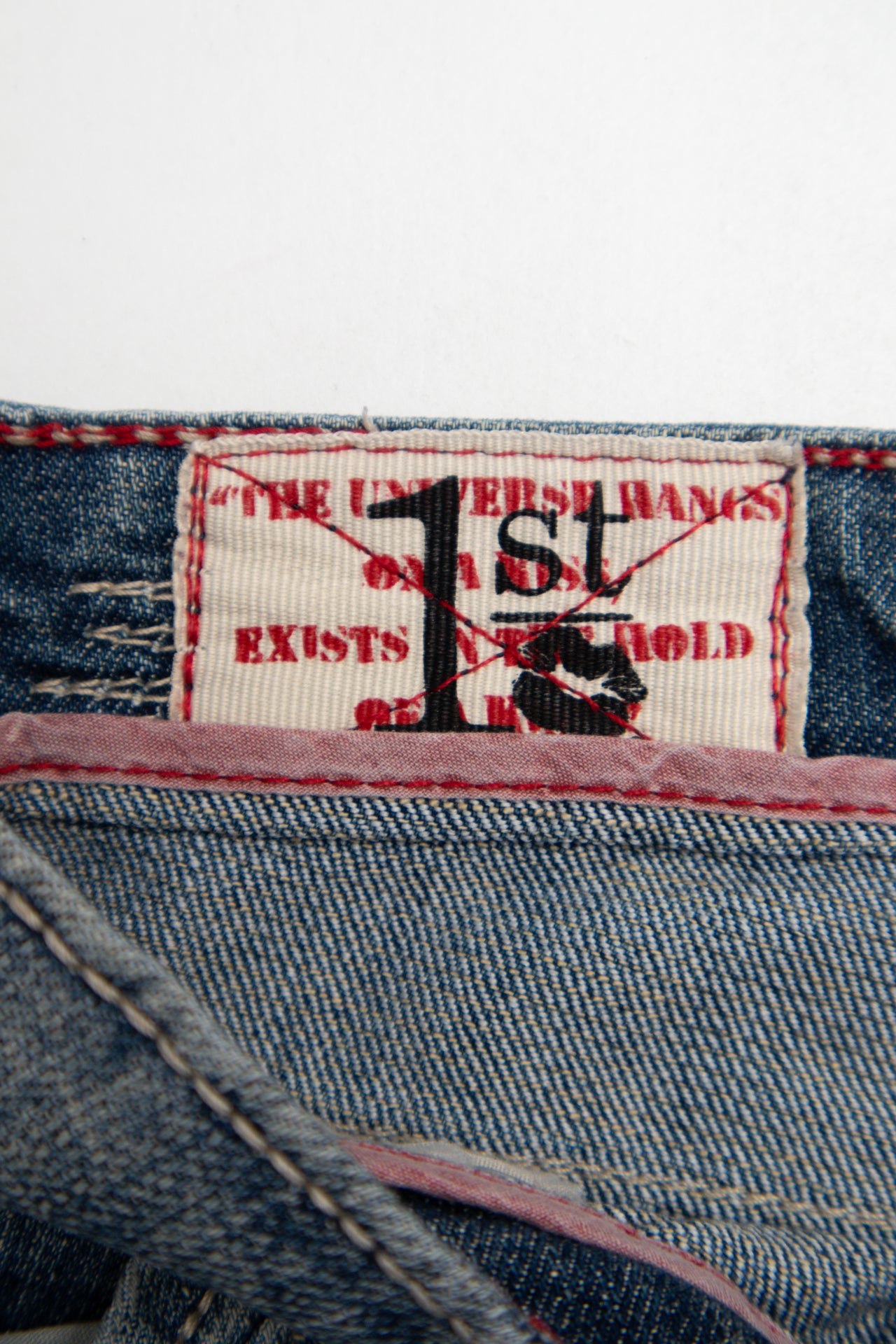 #166 The Universal Manks Denim Shorts Blue | c. 203 | Size 8