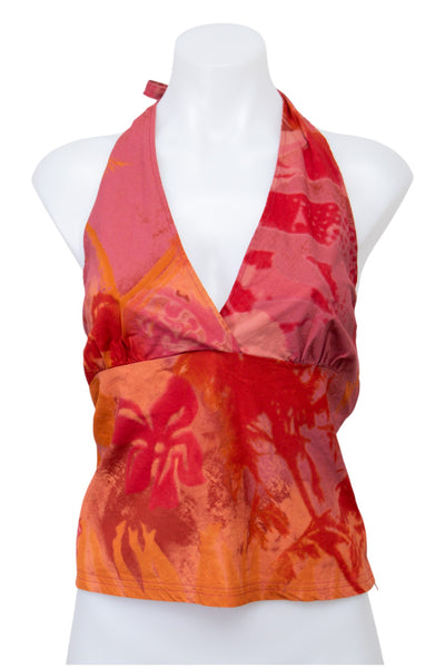 #023 Ici Et Maintenant Halter Top Red | c. 200 | Size 8