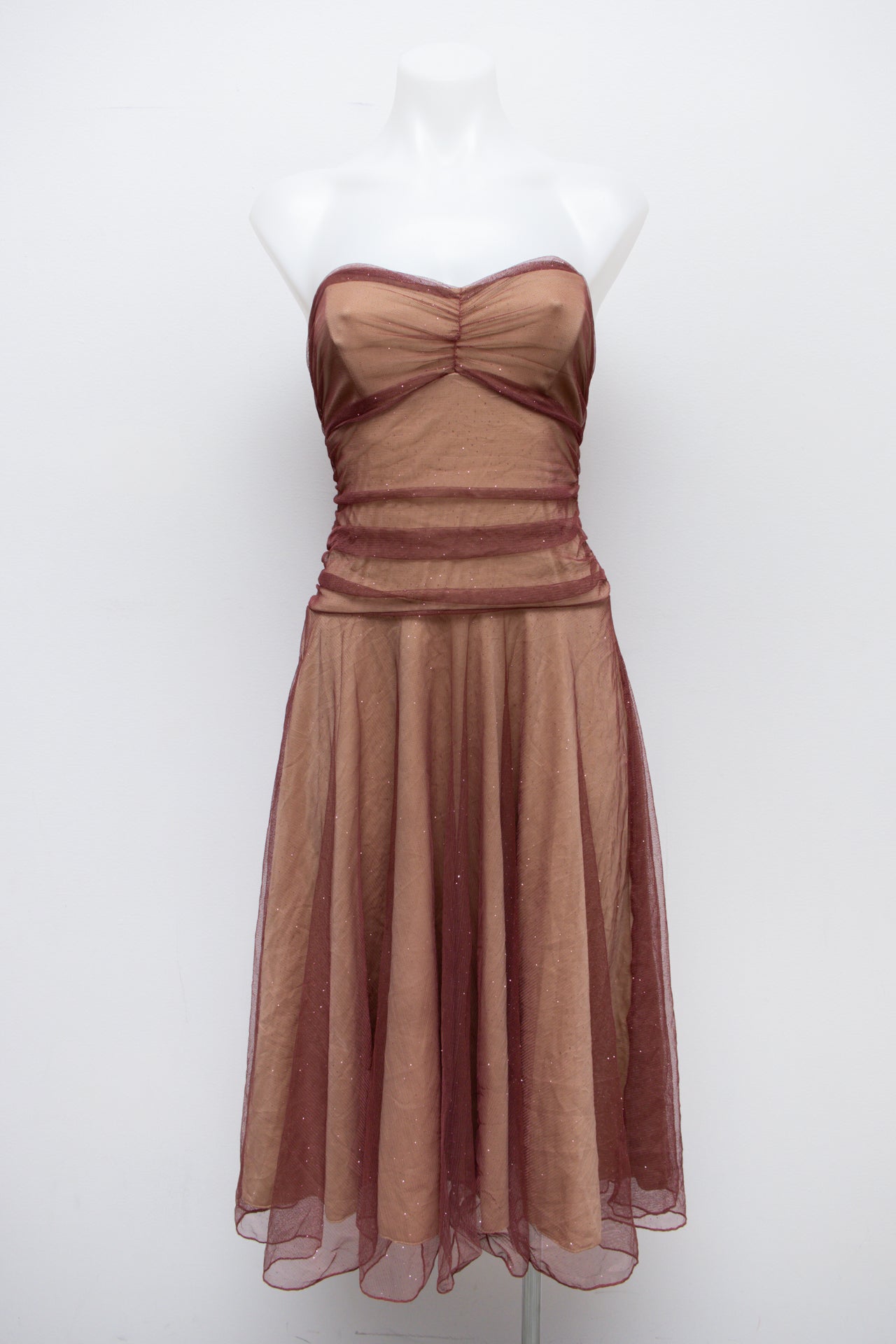 #157 Speechless Mini Skirt Brown | c. 192 | Size 10