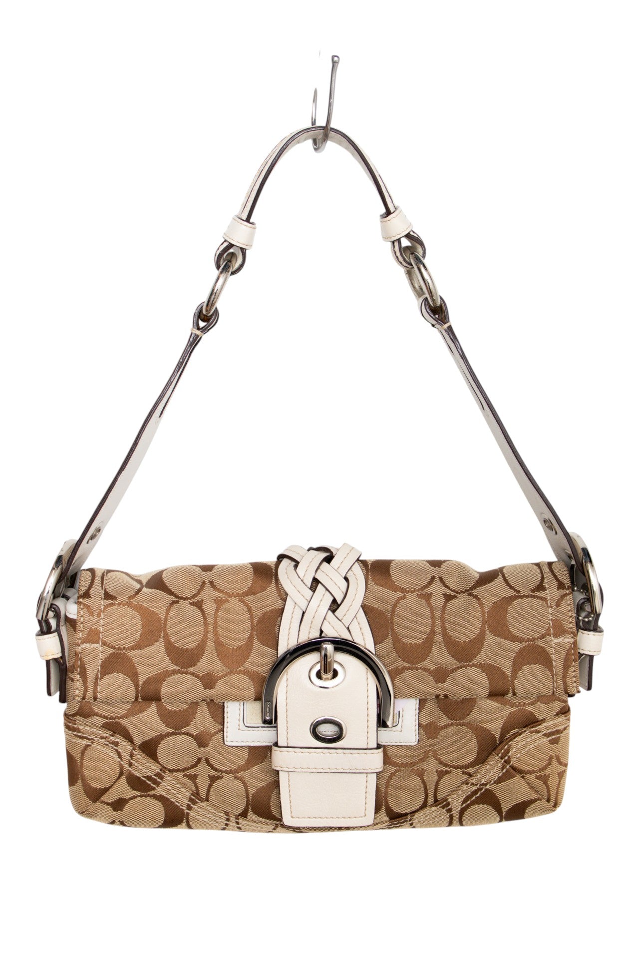 #162 Coach Shoulder Bag Brown | c. 187 | Size