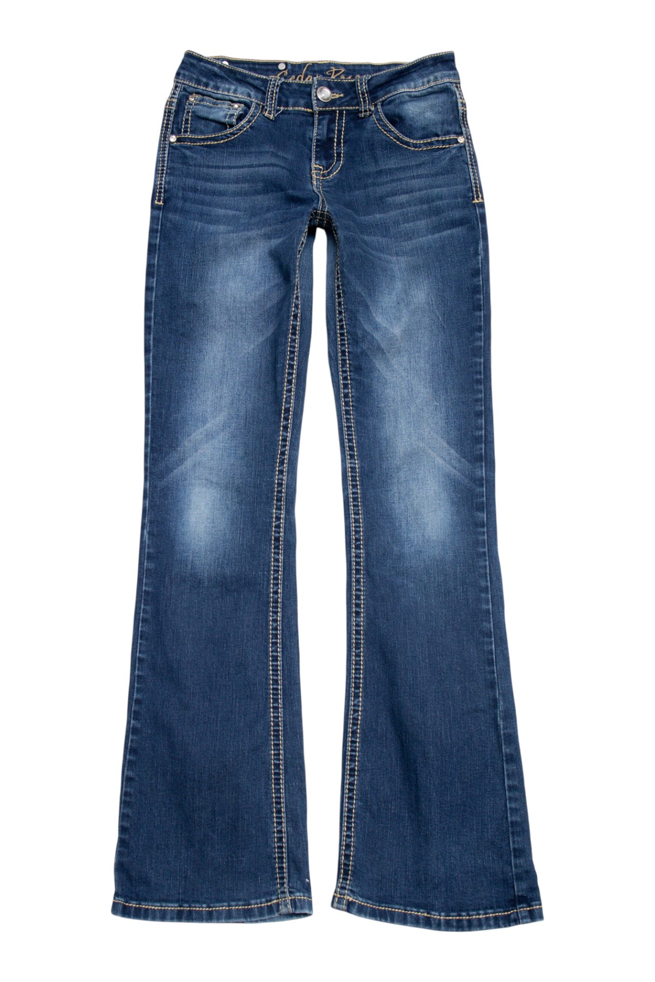 #062 Cedar Rose Jeans Blue | c. 206 | Size 8