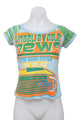 #038 Yes! Miss T-shirt Blue | c. 209 | Size 8