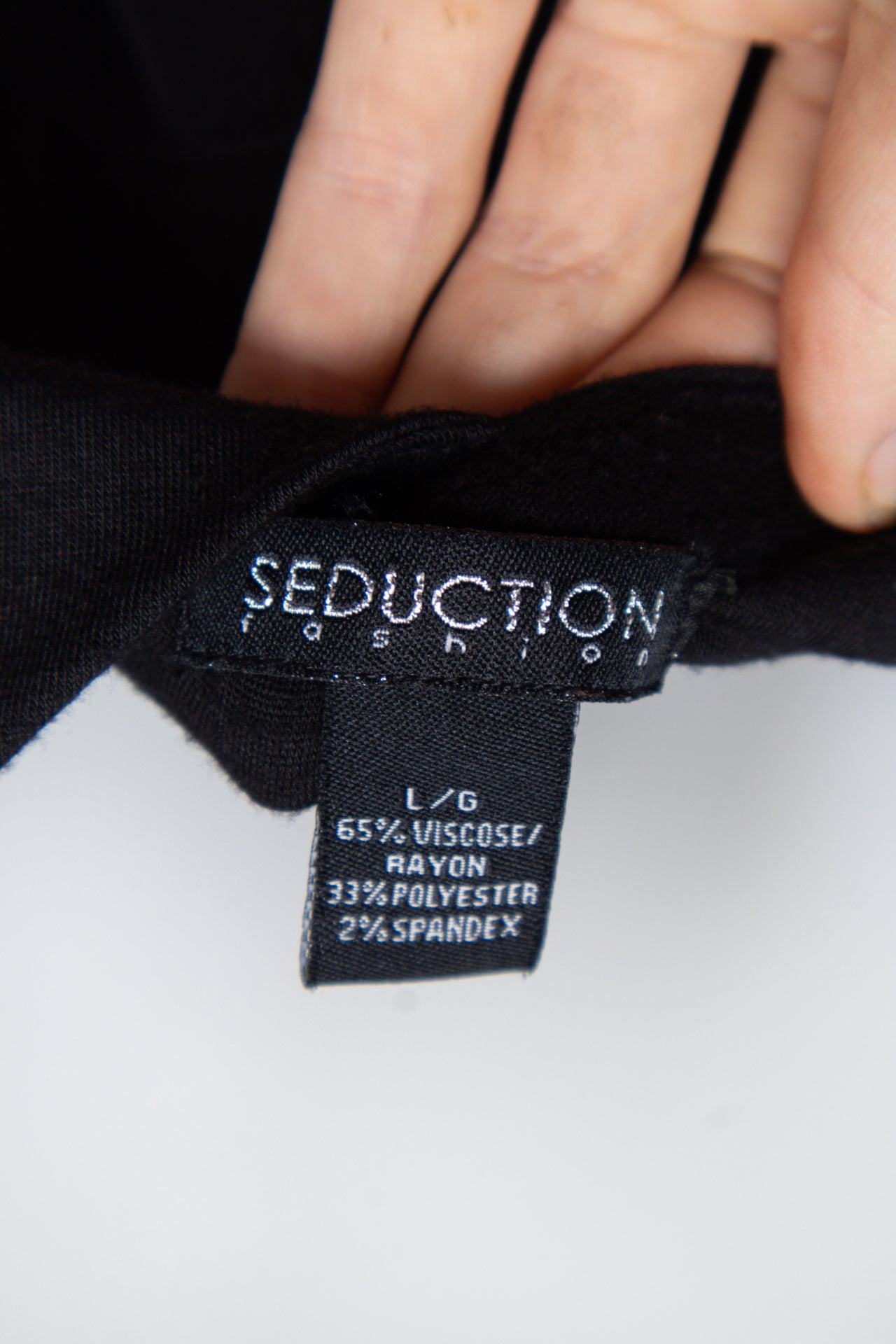 #110 Seduction Fashion Camisole Top Black | c. 187 | Size 12