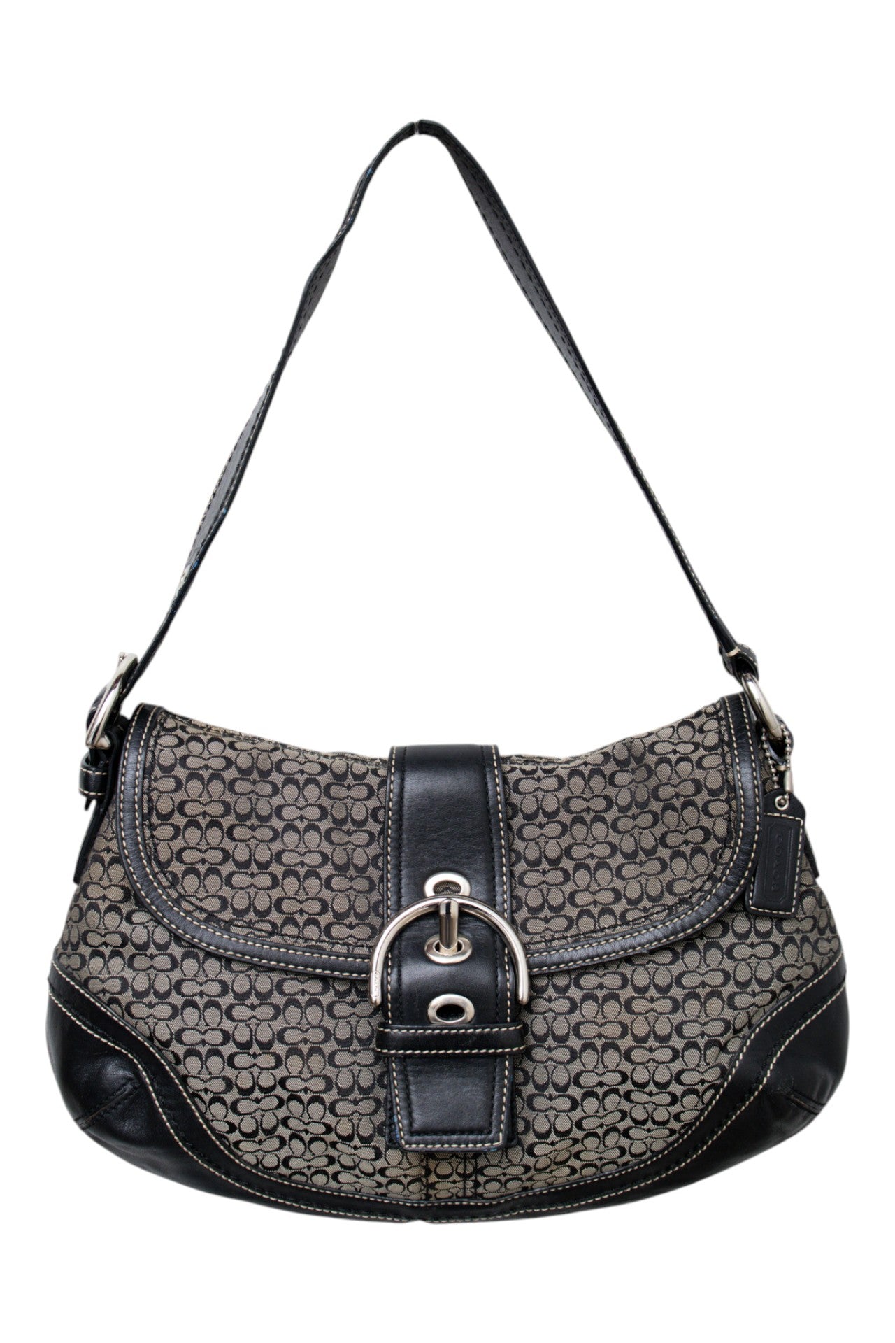 #214 Coach Shoulder Bag Black | c. 199 | Size