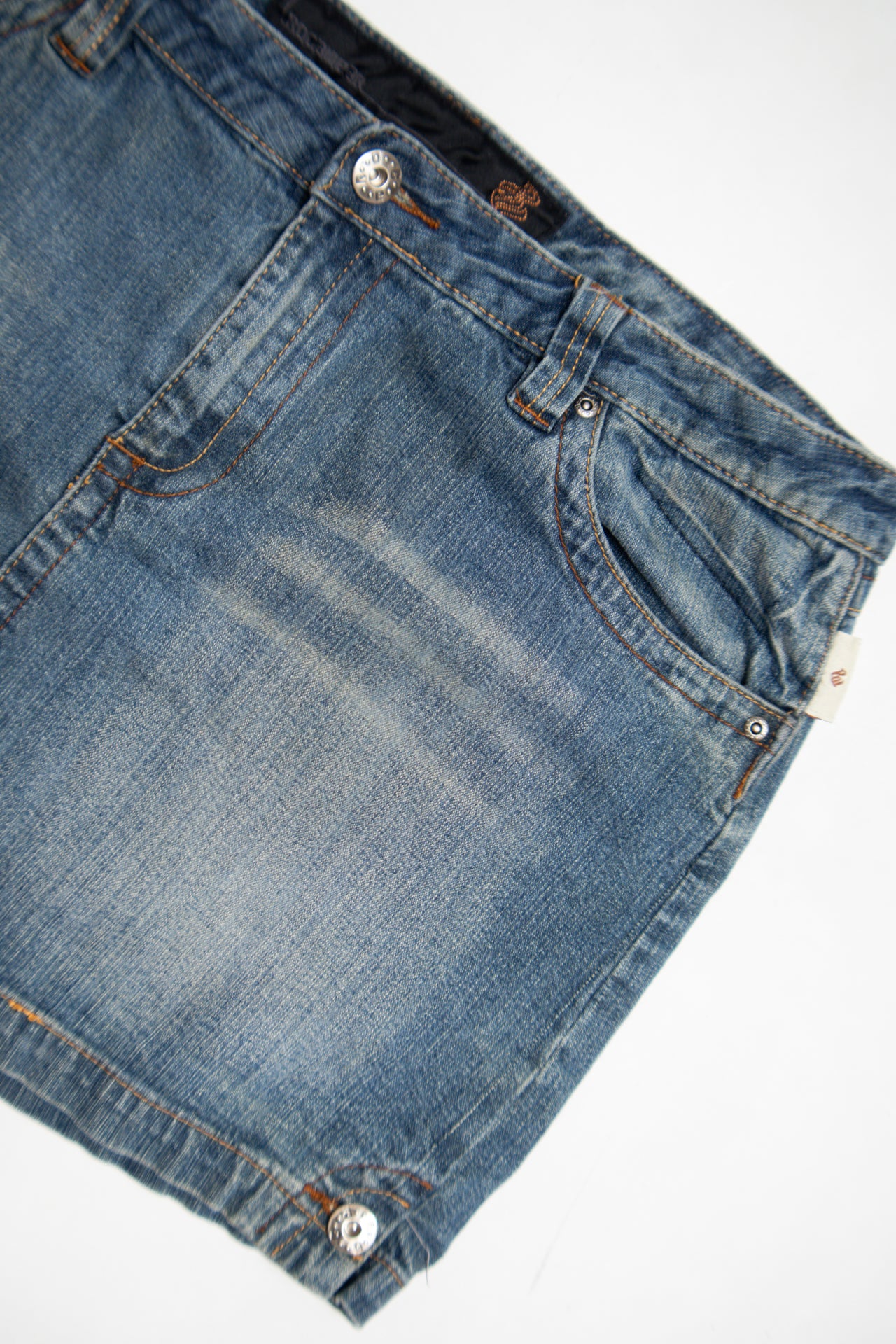 #140 Rocawear Denim Mini Skirt Blue | c. 180 | Size 14