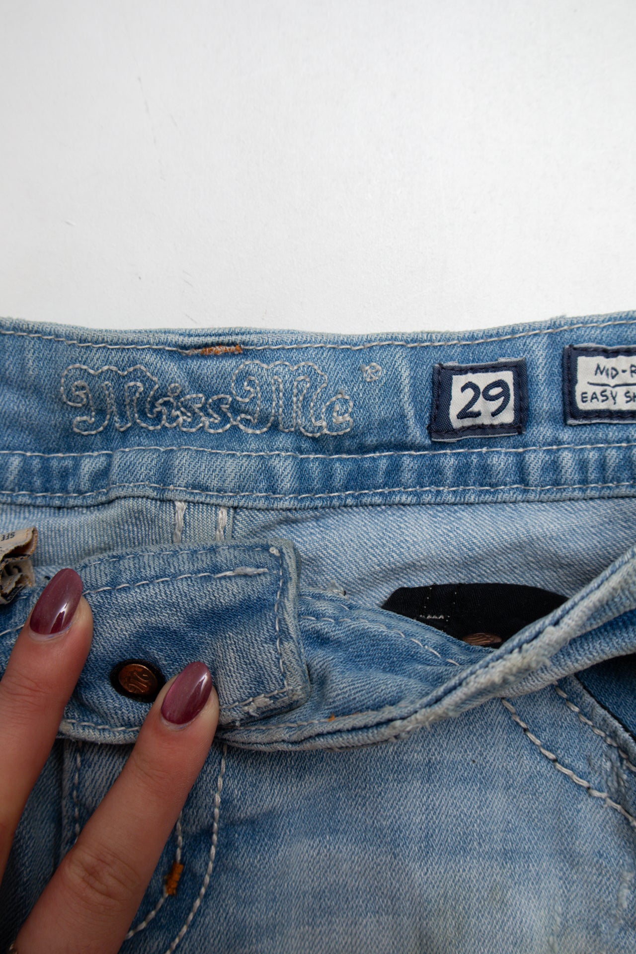 #083 Miss Me Booty Short Blue | c. 213 | Size 10