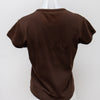 #08 Elle Models' Fashion T-shirt Brown | c. 192 | Size 10