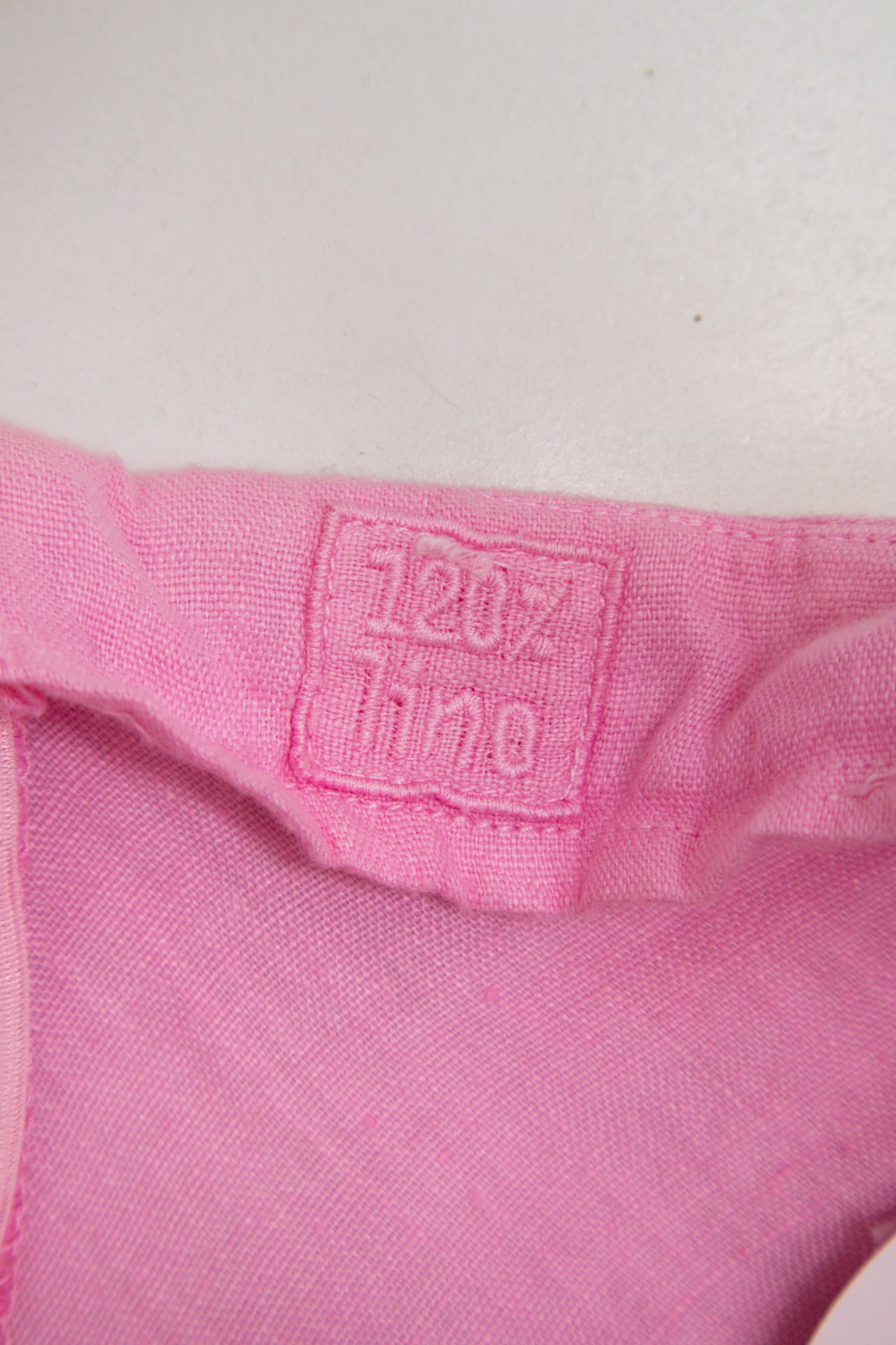 #168 120% Lino Skirt Pink | c. | Size 14