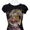 #64 T-shirt Black | c. 198 | Size 6/8