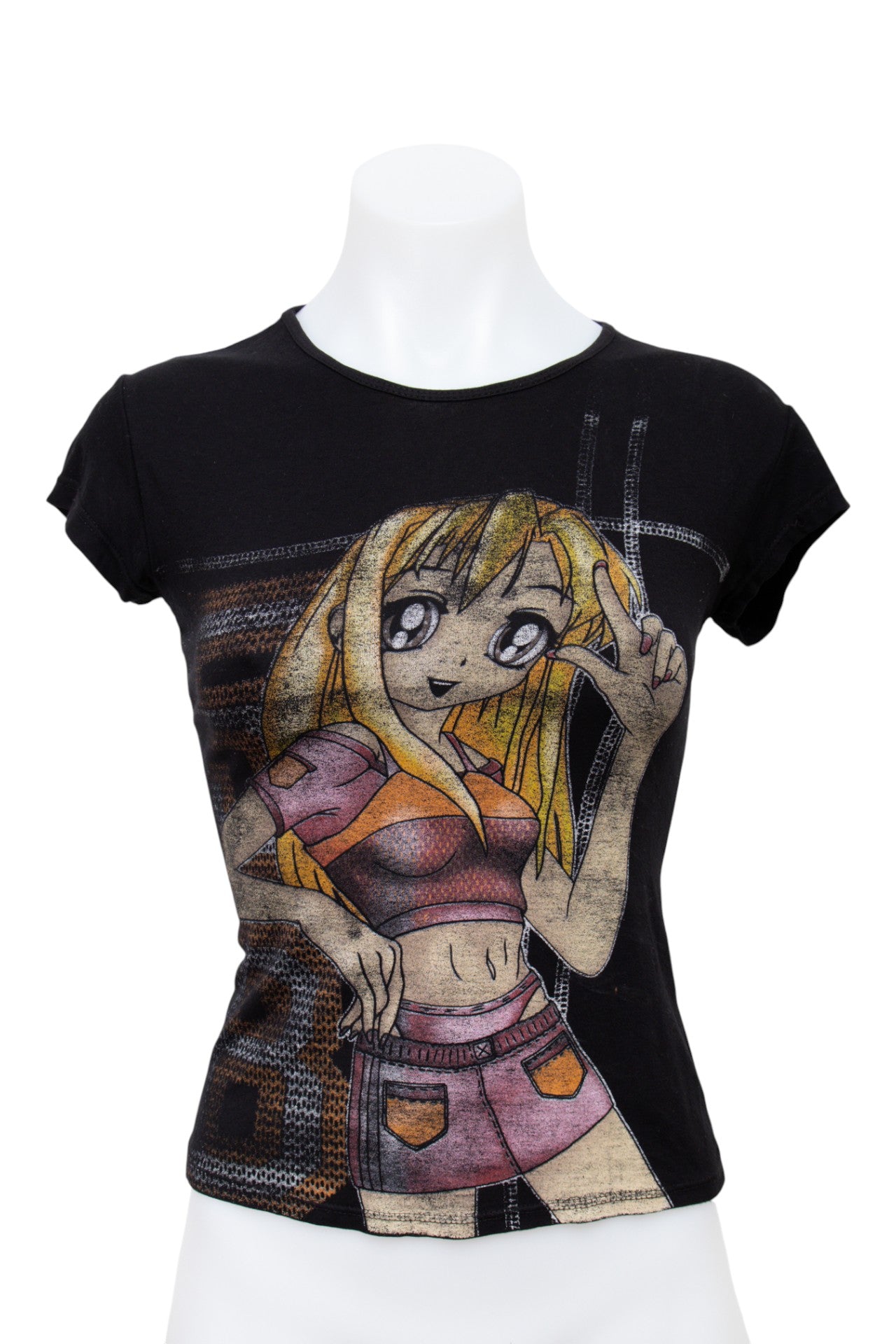 #64 T-shirt Black | c. 198 | Size 6/8