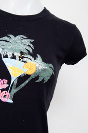 # United Colors Of Benetton T-shirt Black | c. 206 | Size 8