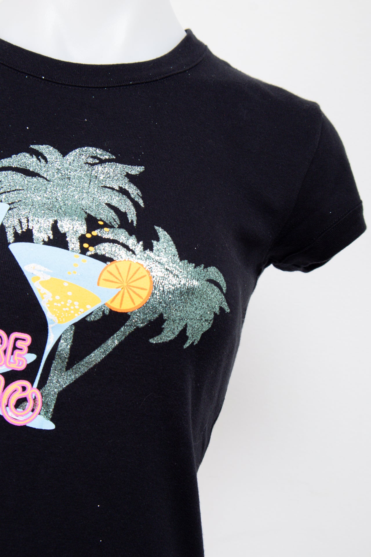 # United Colors Of Benetton T-shirt Black | c. 206 | Size 8