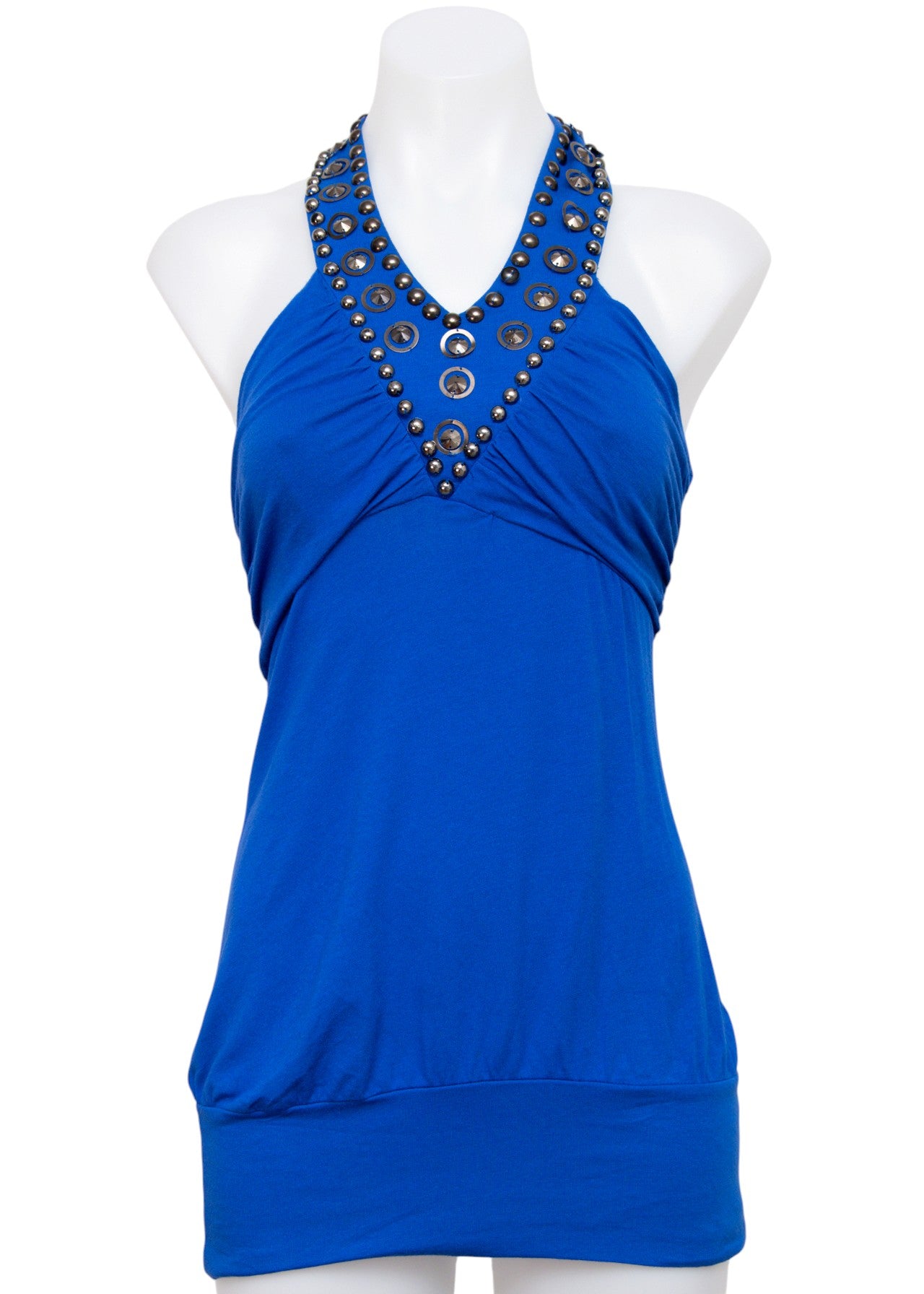 #159 Soleil Dress Blue | c. 212 | Size 12