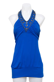 #159 Soleil Dress Blue | c. 212 | Size 12