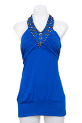 #159 Soleil Dress Blue | c. 212 | Size 12