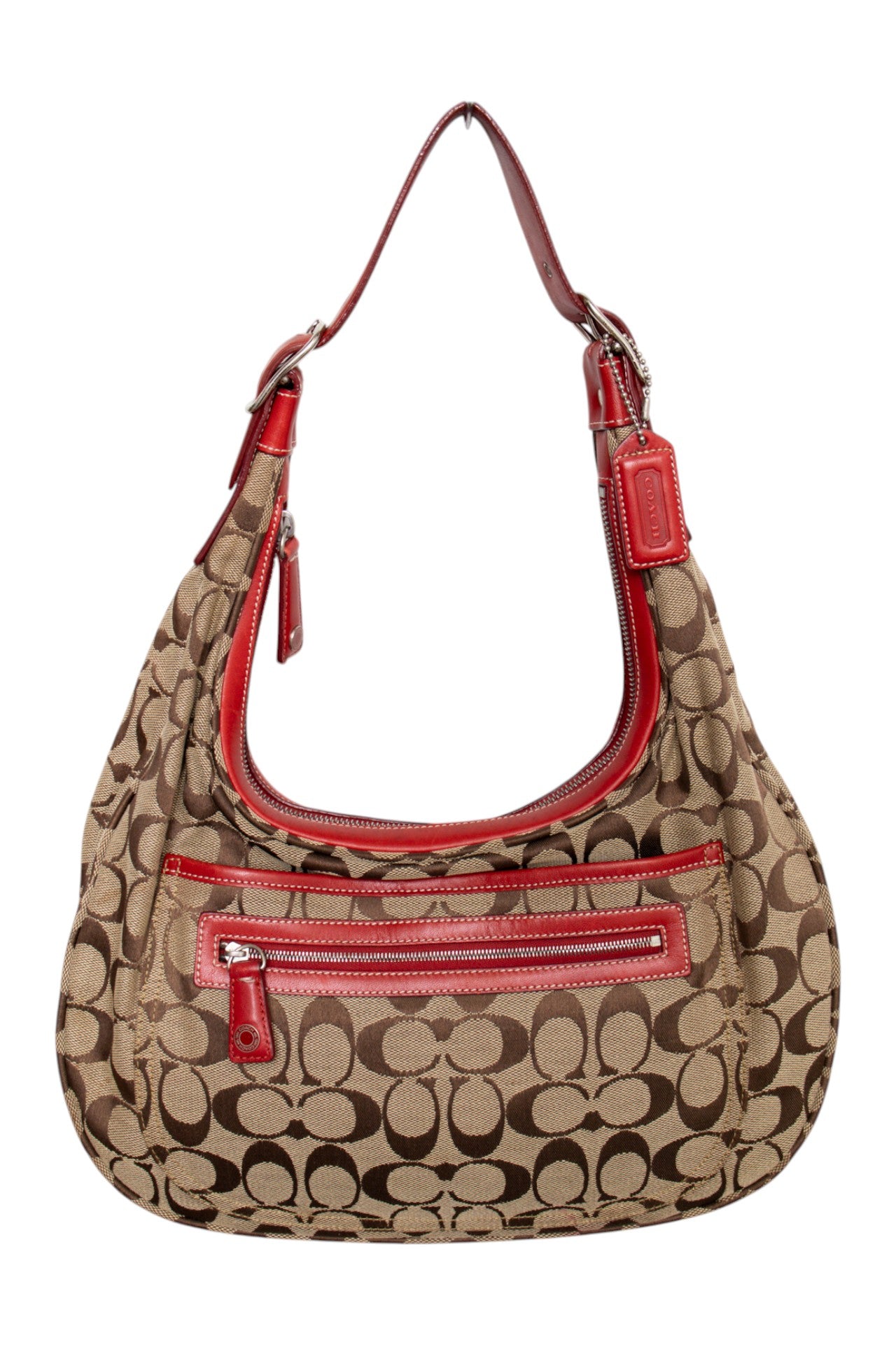 #199 Coach Shoulder Bag Brown | c. 190 | Size