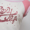 #041 Roxy T-shirt White | c. 204 | Size 8