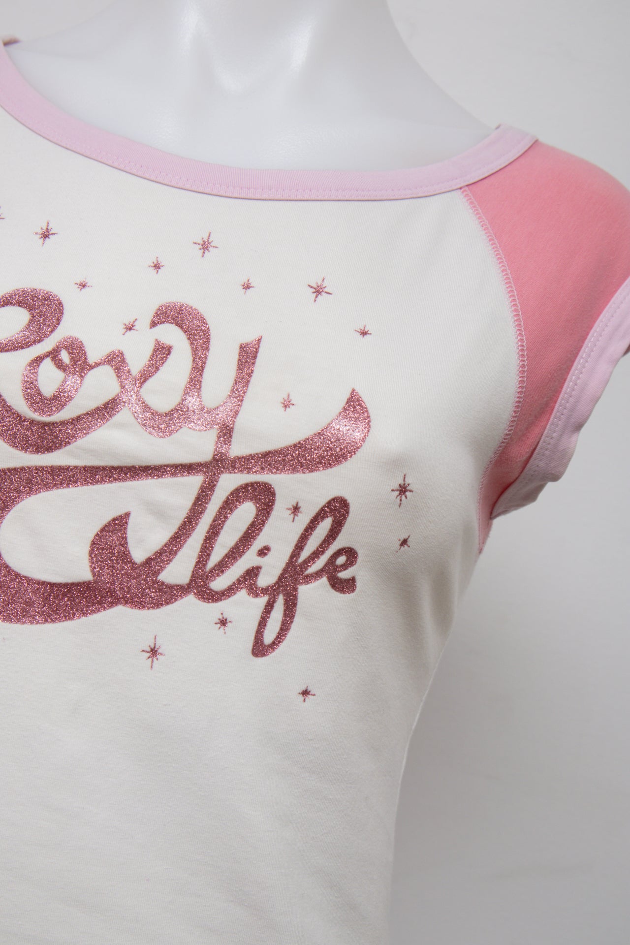 #041 Roxy T-shirt White | c. 204 | Size 8