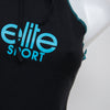 #003 Elite Models Fashion Top Black | c. 209 | Size 8
