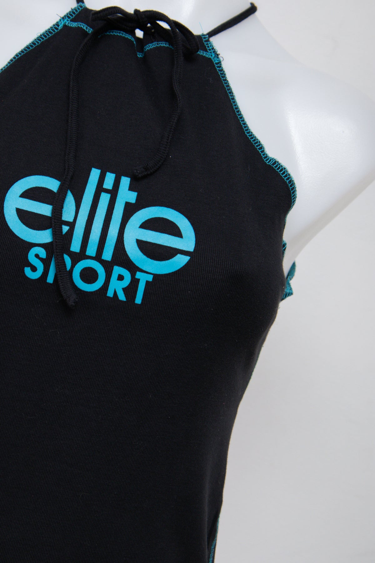 #003 Elite Models Fashion Top Black | c. 209 | Size 8