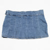 #087 Acid Blue Mini Skirt Blue | c. 203 | Size 12