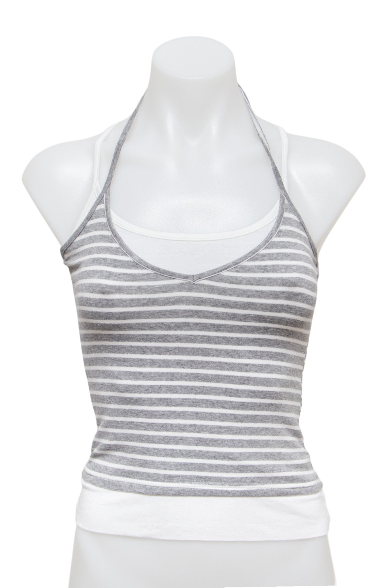 #05 Lola & Liza Halter Top Gray | c. 184 | Size 4/6
