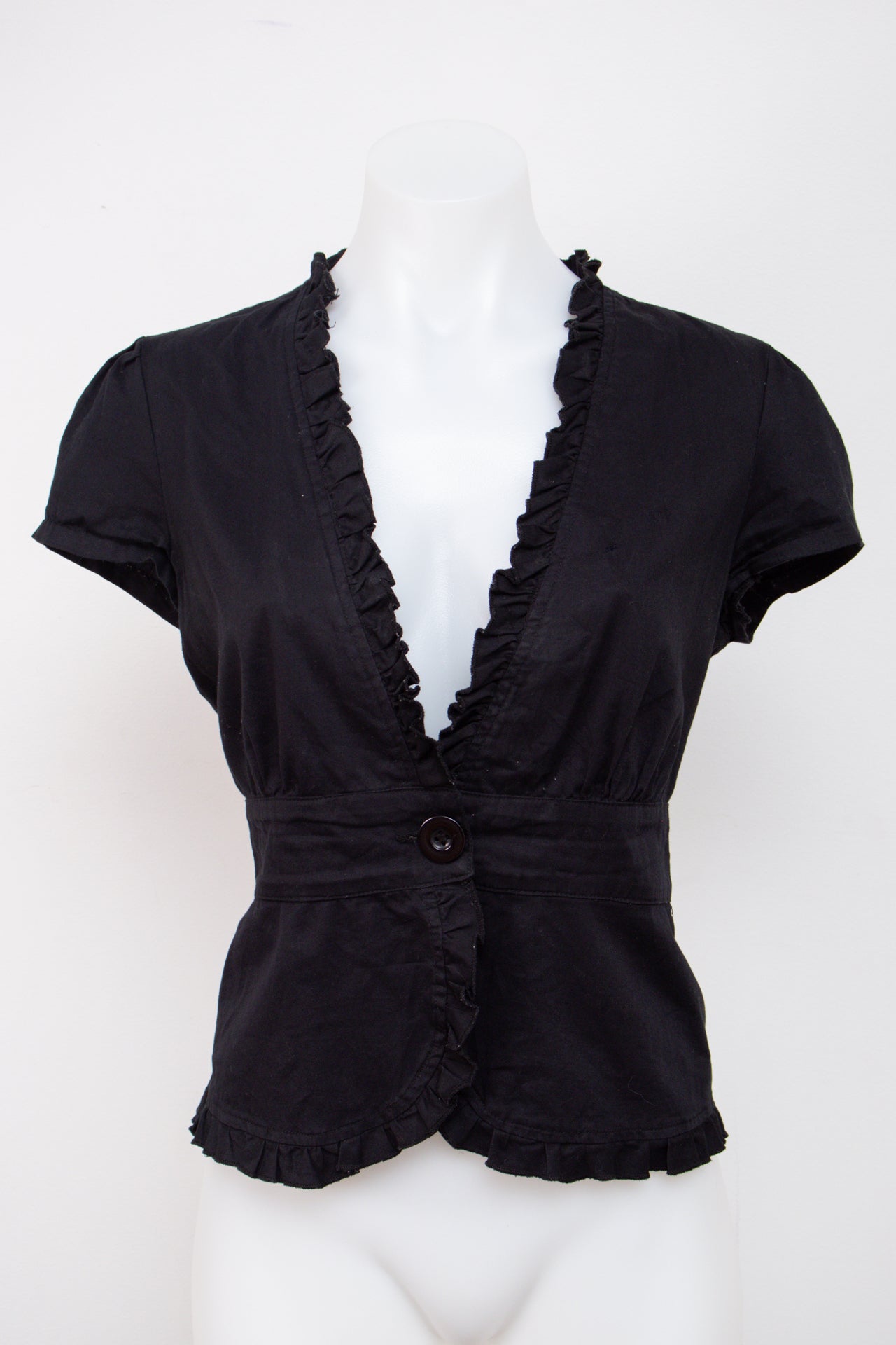 #105 Poetry Camisole Top Black | c. 200 | Size 10/12