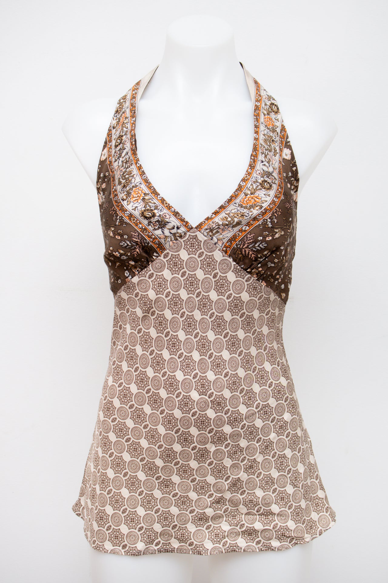 #48 Laundry By Shelli Segal Cami Top Brown | c. 197 | Size 8