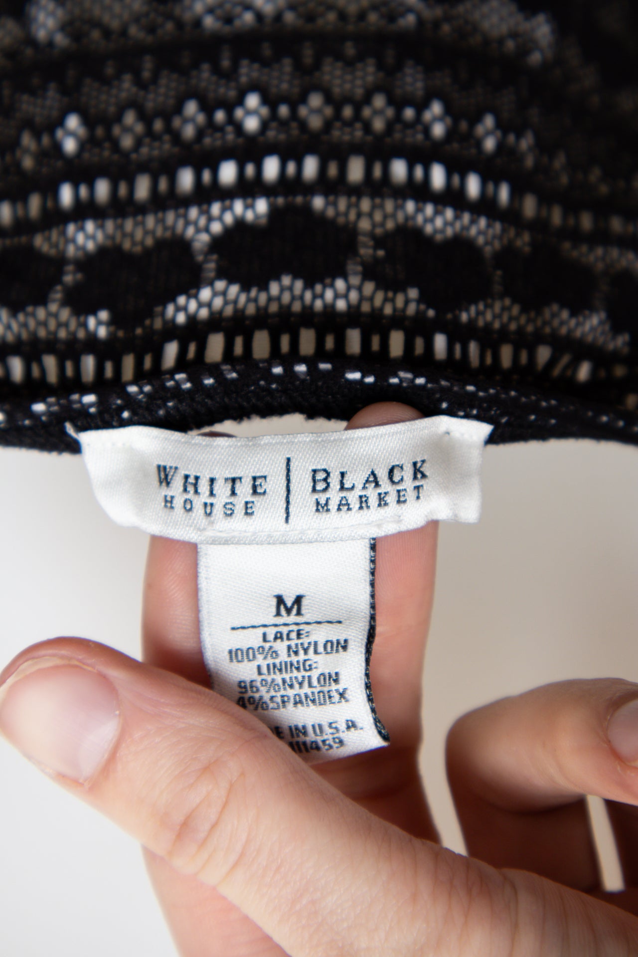 #19 White House Black Market Cami Top Black | c. 196 | Size 8