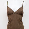 #050 La Senza Cami Top Brown | c. 202 | Size 10