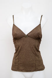 #050 La Senza Cami Top Brown | c. 202 | Size 10
