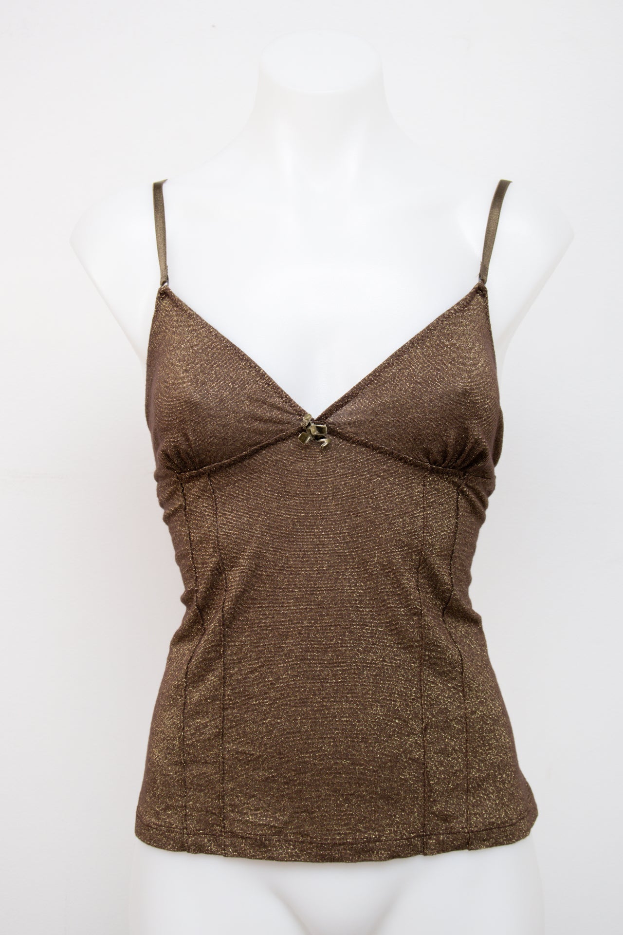 #050 La Senza Cami Top Brown | c. 202 | Size 10