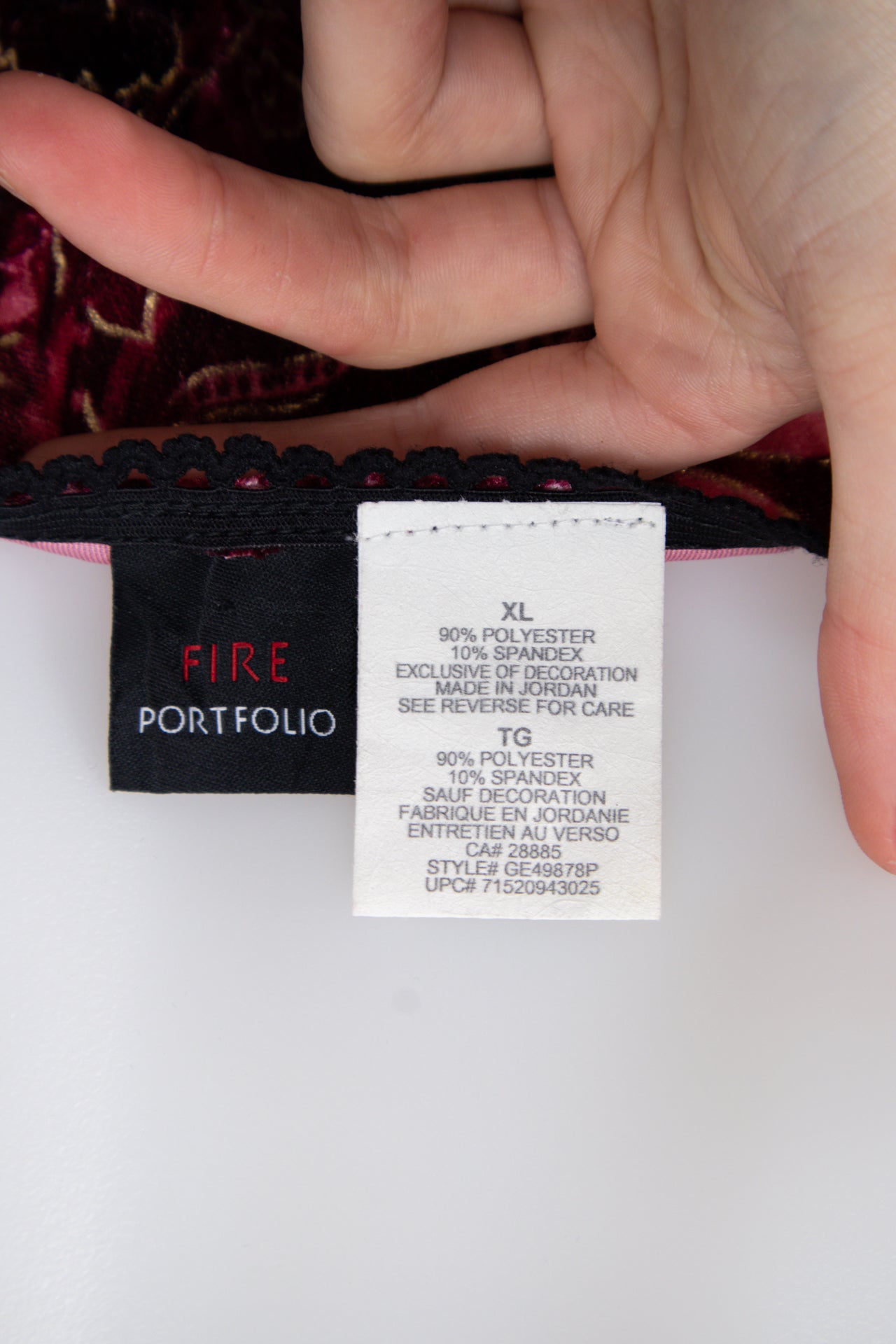 #15 Fire Portfolio Cami Top Red | c. 198 | Size 12