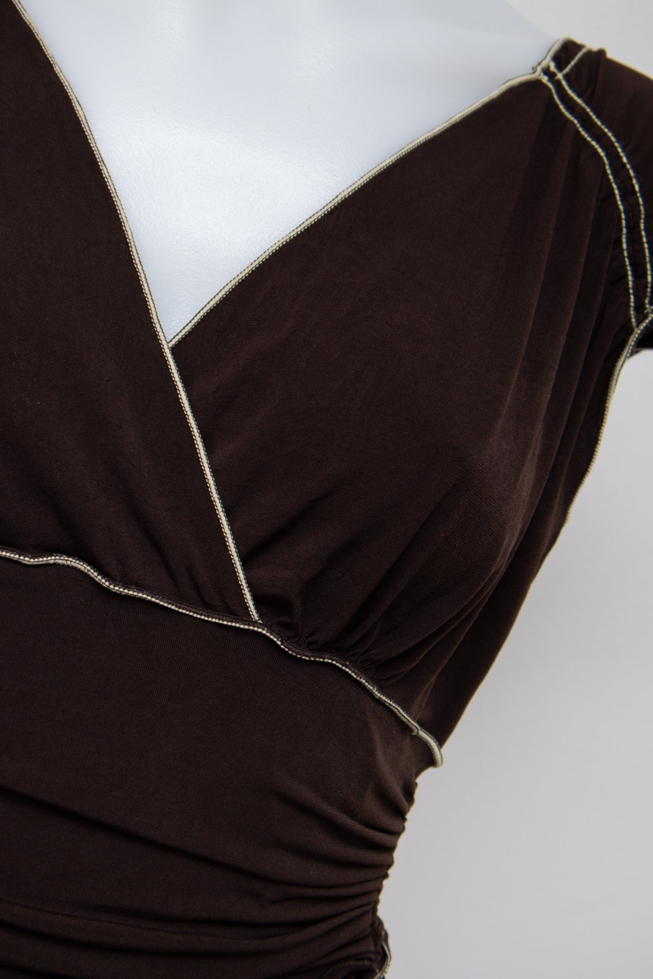 #58 Max Studio Dress Brown | c. 195 | Size 8