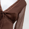 #58 Eyeshadow Cami Top Brown | c. 194 | Size 10.12