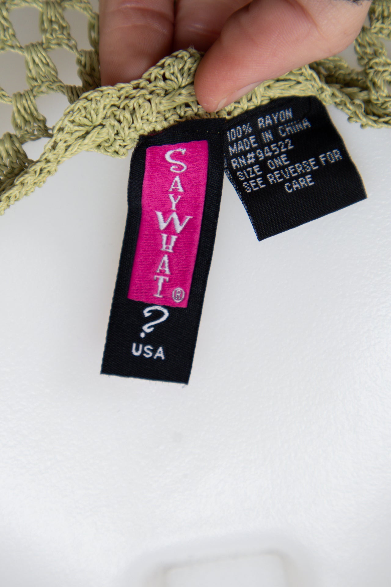 #065 Say What Camisole Top Green | c. 201 | Size