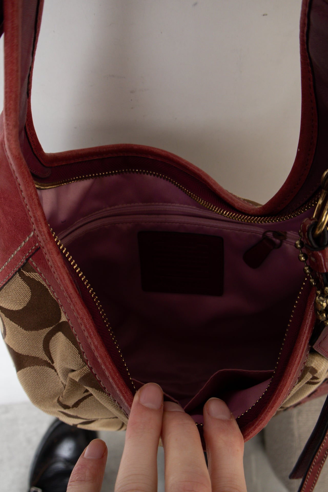 #193 Coach Bag Brown | c. 210 | Size